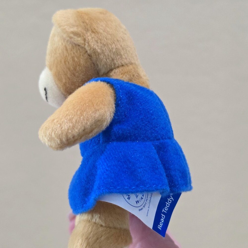 NIP 2006 Build a Bear Read Teddy Cheerleader Outfit #8 McDonalds HM Plush Toy - Picture 4 of 8